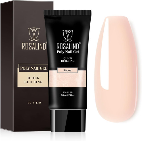 Rosa ricostruzione unghie gel - ricostruzione,
