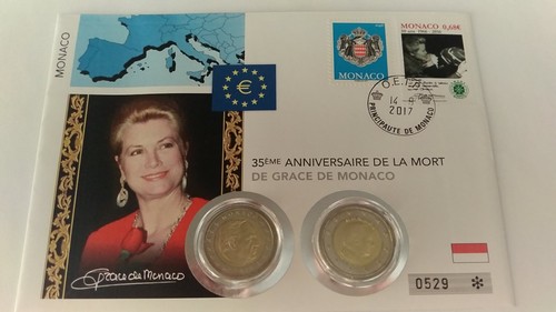 Euro numisbrief monaco - numisbrief, 2017