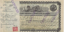 Oreano Mining Company, Wallace, Idaho, 1922 - Firme originali