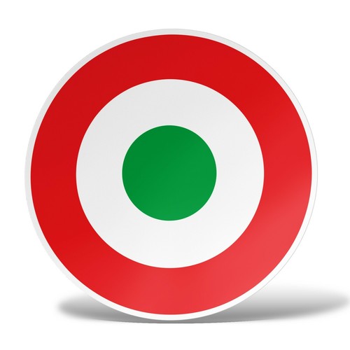 Sticker italia coccarda - sticker,