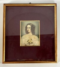 ANTIQUE OIL PAINTING MINIATURE