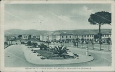 cr130 cartolina benevento citta' viale degli atlantici  1939 campania