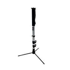 MANFROTTO monopiede 434 SS gambe di appoggio incorporate argento alluminio pro