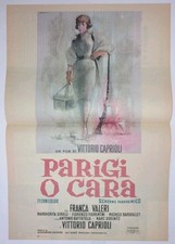 Poster Locandina Parigi O Cara Franca Valeri 42x27cm Film Tv Cinema