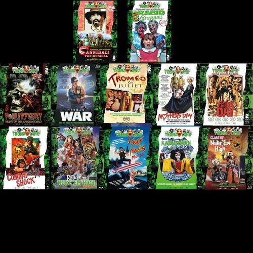 Pack completo troma - troma, 10