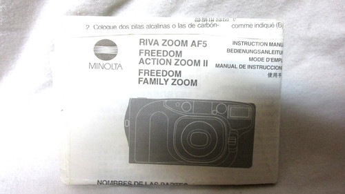 Manuale proprietario minolta - proprietario,