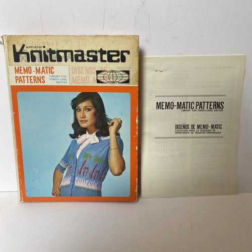 Knitmaster punch card - , pattern