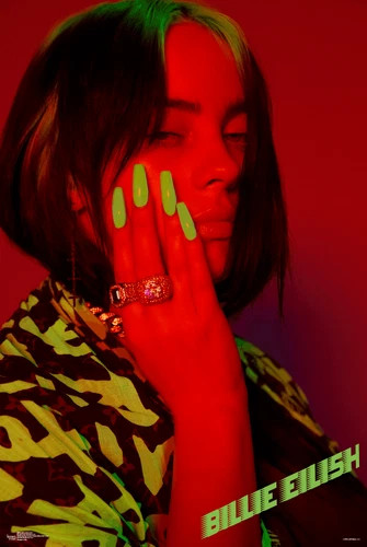 Poster billie eilish - billie, dark