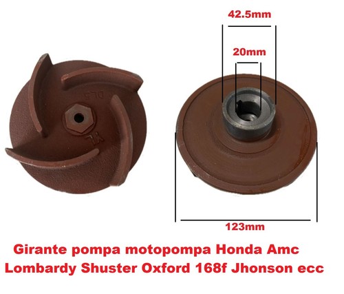 Girante pompa motopompa - , honda