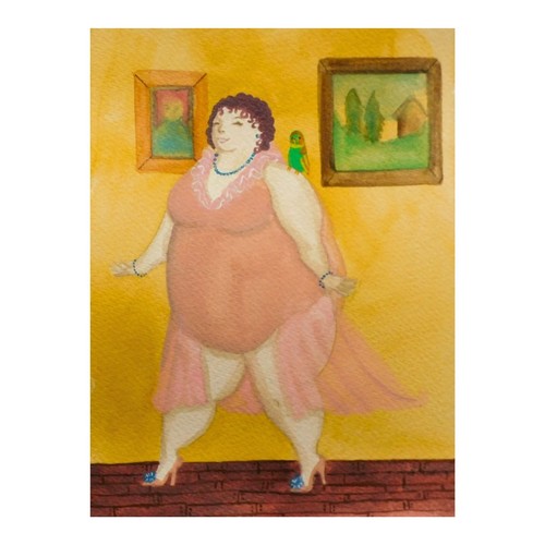 Night lady bird - bird, a