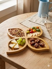 Vassoio in legno di bambù 4