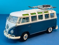 SCHUCO Edition 1:18 VW Volkswagen T 1b Samba sport invernali incompleto senza scatola originale