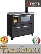 Cucina Stufa Forno Legna Aria Royal Palazzetti Betty 4,5 Canna di Fucile 6,3 KW