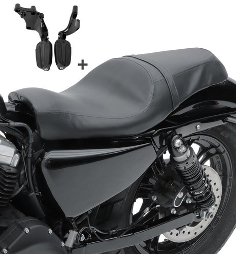 Set sedile doppio - doppio, harley