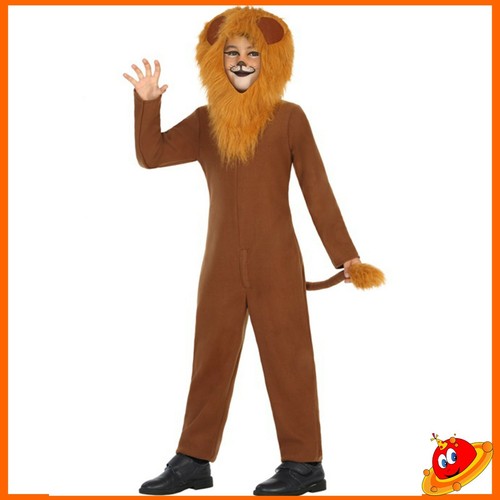Costume bambina bambino - bambina, leone