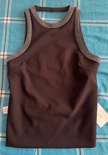 Top Zara con strass e schiena