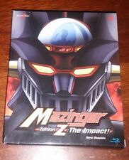 BLU RAY MAZINGER Z THE IMPACT BOX 1 2 3 IN COFANETTO FUORI CATALOGO GO NAGAI