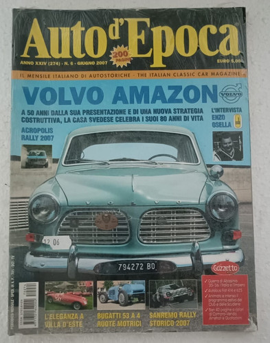 Auto epoca 2007 80 anni - -,