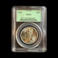1941 Walking Liberty mezzo