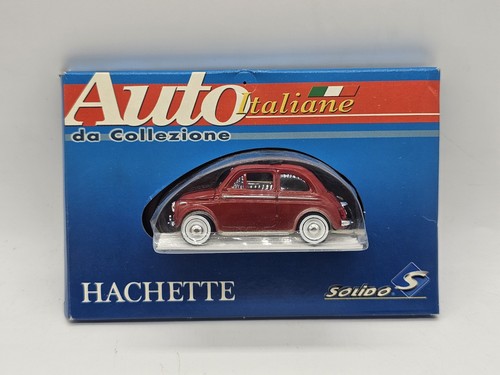 Fiat 500 1957 rosso - rosso, 1:43