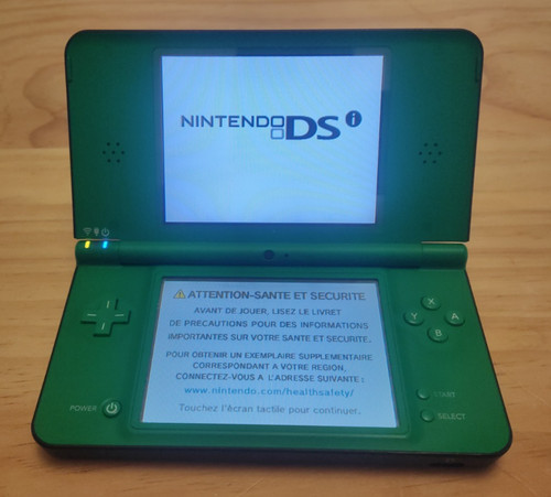 Console nintendo dsi verte - console,