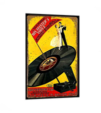 Rca victor dog adesivo - adesivo, insegna