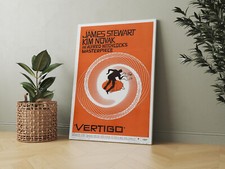 Film Hitchcocks Vertigo 1958 - tela - incorniciato o solo stampa disponibile