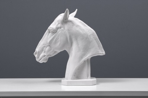 Statua testa cavallo - di,
