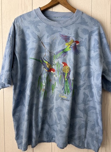 Shirt vintage parrot - t-shirt,