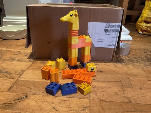 Vintage duplo lego - duplo, giraffa