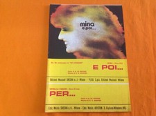 SPARTITO MUSICALE MINA E POI -