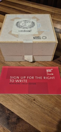 Montblanc unicef tom sachs - unicef,