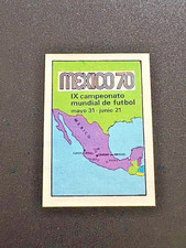 PANINI MEXICO 70  Map Cartina