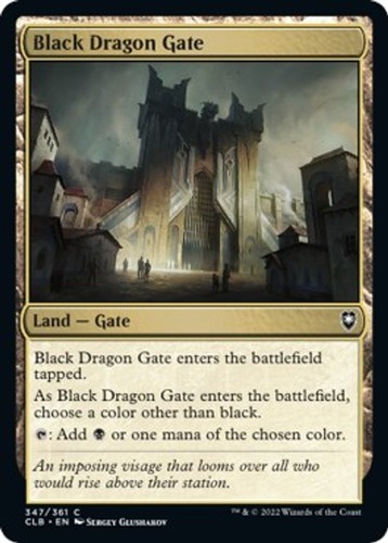 Black dragon gate - nm,
