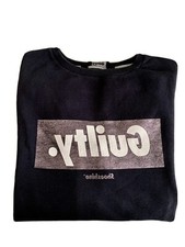 FELPA SHOE RAGAZZA BLU TG. L COME NUOVA STOCK LOTTO VINTAGE