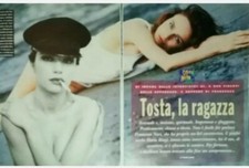 Clippings Francesca Neri Ritagli Di Giornale Anni 90 Vintage Starter King Moda 