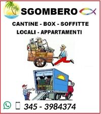 CAMPOCHIESA - SGOMBERO APPARTAMENTI - CANTINE  SOFFIETTE - GARAGE  -