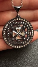 Collana geometrica Swarovski