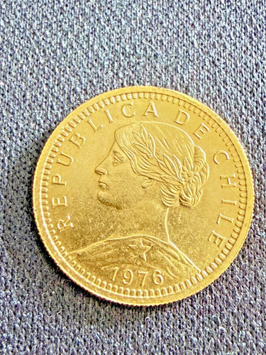 Cile pesos 1976 12 - 4,12, grammi