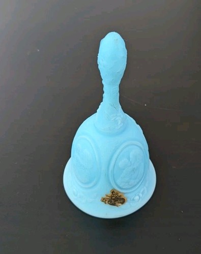 Fenton art vetro - satinato, blu