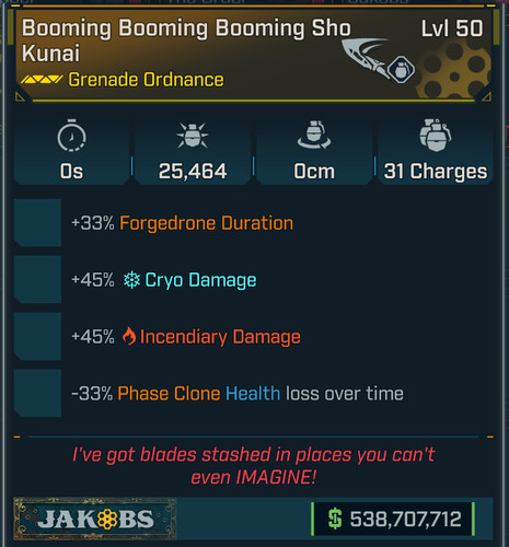 Borderlands ordnance - •,