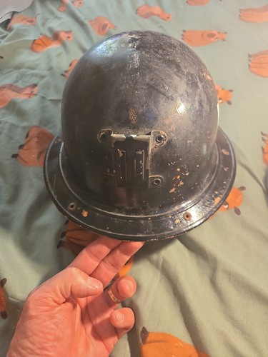 Vintage miners helmet - miners,