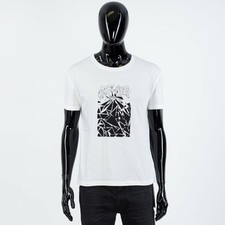 T-shirt girocollo CELINE 540 $ - stampa Kabloosh, CHRISTIAN MARCLAY