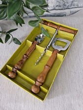 Set bar 3 pezzi cavatappi