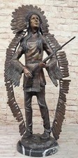 Guerriero indiano nativo