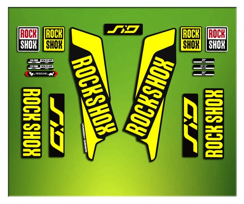 Pegatinas horquilla rock shox - pegatinas,