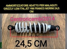 AMMORTIZZATORE ADATTO PER MALAGUTI GRIZZLY LEM ITALJET HM FRANCO MORINI 24,5 CM