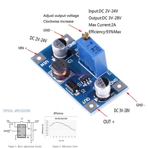 24v 5v 6v 9v 12v - 2a, 2v-24v