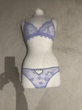 Reggiseno Set Lilla Intimissimi nuovo con etichette 36b Pantaloni M
