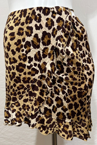 Gonna moschino marrone stampa - marrone,